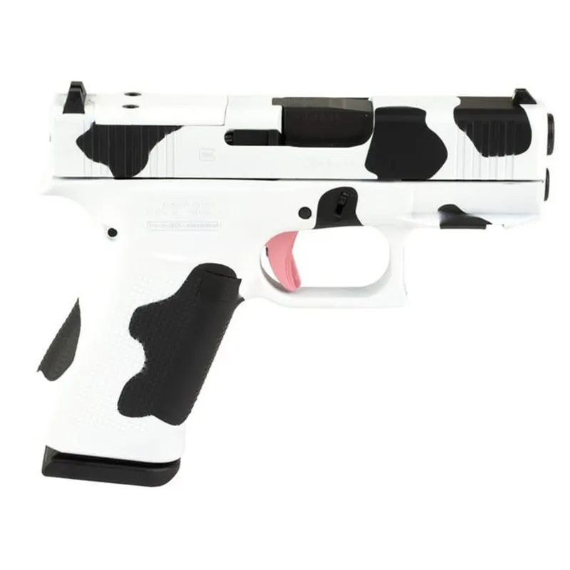 Glock 43X M.O.S "Cow Print" Black / White 9mm 3.4" Barrel 10 Round