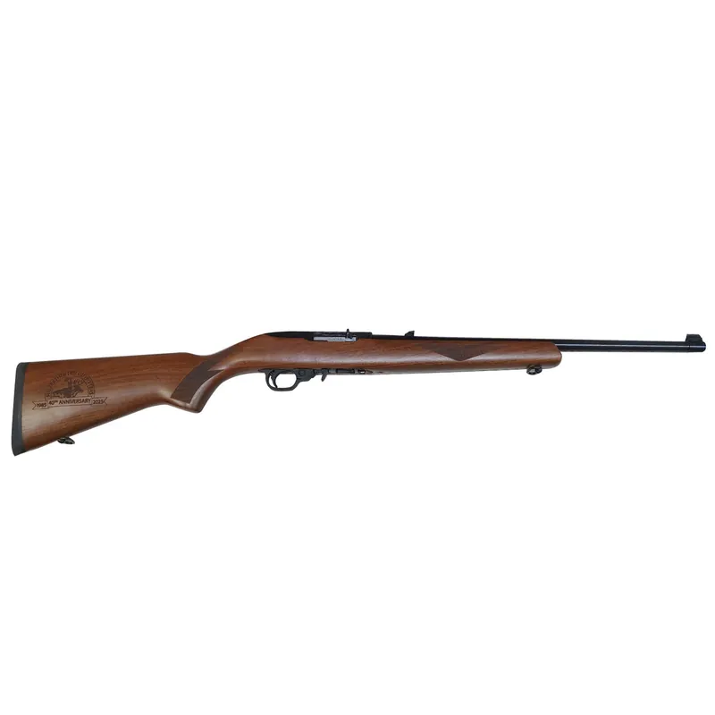 Ruger 10/22 .22Lr Fin Exclusive 40th Anniversary Polished Blue 9 Round 18.5" Barrel