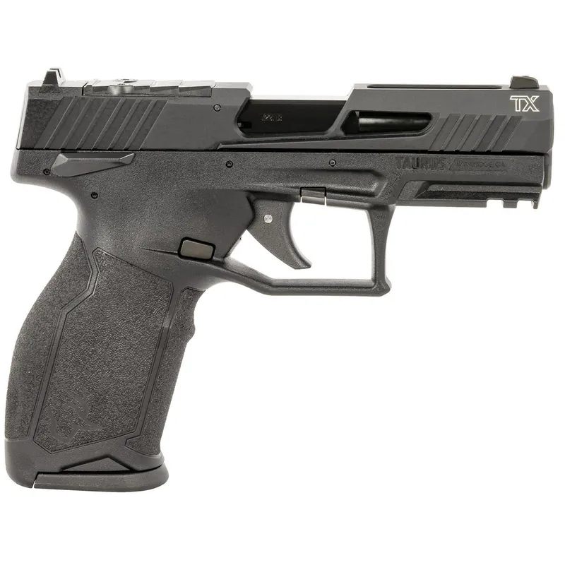 Taurus 12TX22P34110 TX22 T.O.R.O Gen 2 Full Size Frame 22 LR 10+1 4.10" Matte Black Steel Barrel, Black Hard Coat Anodized Optic Ready/Serrated Slide, Black Polymer Frame w/Picatinny Rail, Right Hand