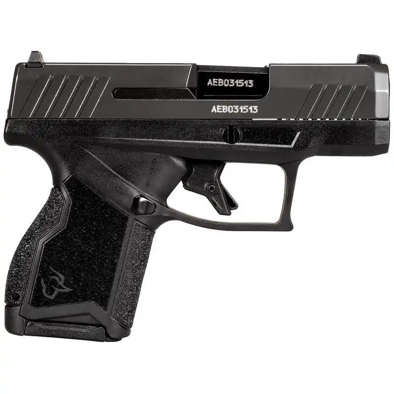 Taurus 1GX4M93GR10 GX4 Micro-Compact 9mm Luger 10+1 3.06" Black Steel Barrel/Gray Serrated Slide/ Gray Stainless Steel Frame/ Black Polymer w/Interchangeable Backstrap Grips Right Hand
