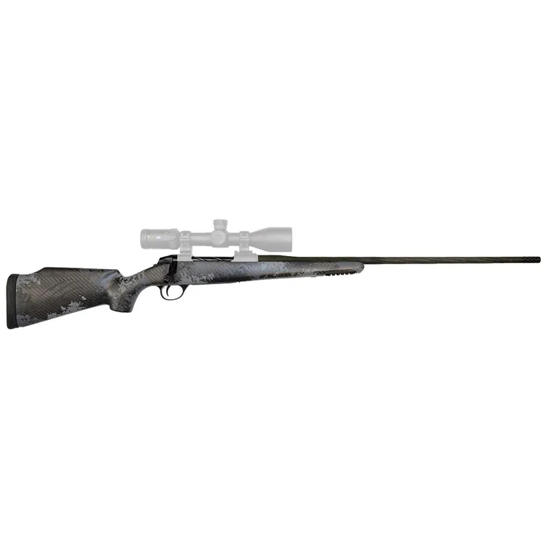 Fierce Firearms FRG68W24BU Twisted Rage Full Size 6.8 Western 3+1 24" Black Cerakote Fluted Threaded Barrel, Black Cerakote Steel Receiver, Urban Camo C3 Carbon Rage w/Pic Rail Carbon Fiber Stock