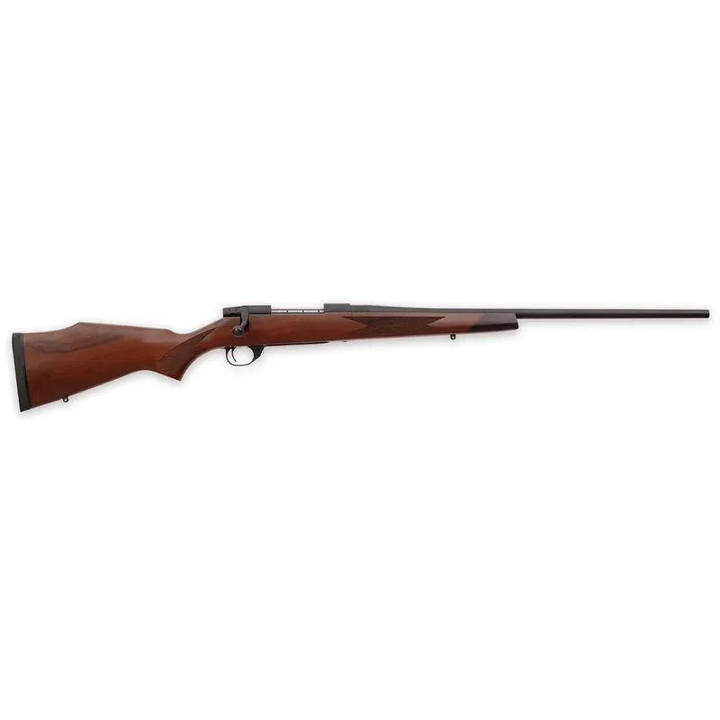 Weatherby VDT257WR4T Vanguard Sporter Full Size 257 Wthby Mag 3+1 24" Bead Blasted Blued 2 Threaded Barrel, Matte Blued Drilled & Tapped Steel Receiver, Grade A Turkish Walnut Monte Carlo Stock
