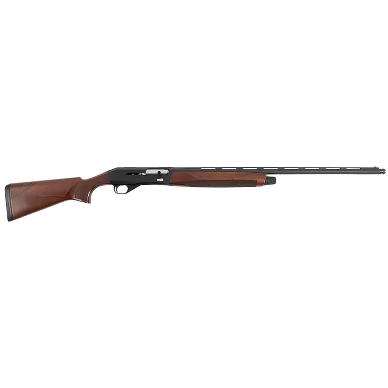 CZ-USA 06372 1012 G2 Full Size 12 Gauge Semi-Auto 3" 4+1 28" Gloss Black Vent Rib Barrel, Gloss Black Stainless Steel Drilled & Tapped Receiver, Fixed Turkish Walnut Stock, Right Hand