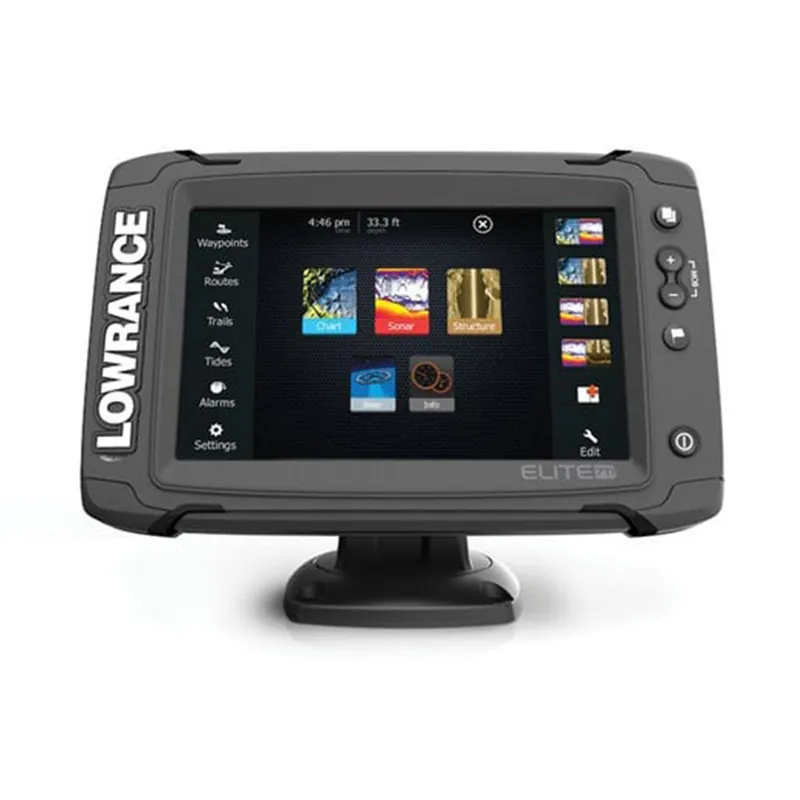 Lowrance Elite-7 Ti TotalScan with US/Canada Nav+ Card Fish Finder 7" Screen