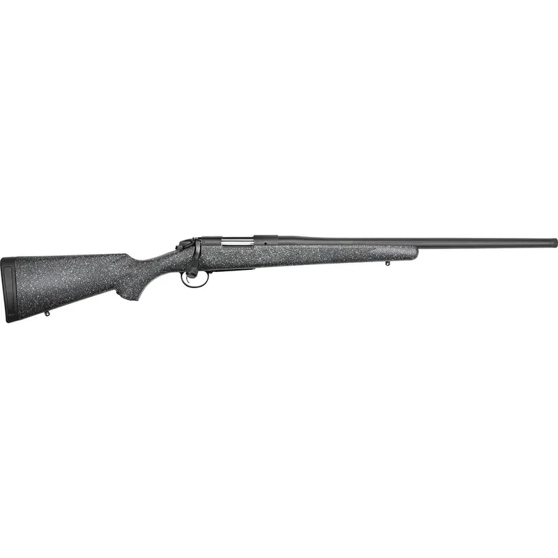 Bergara Rifles B14L501C B-14 Ridge 30-06 Springfield 3+1 24" Graphite Black Cerakote Barrel, Graphite Black Cerakote Steel Receiver, Gray Speckled Black Fixed American Style Stock, Right Hand