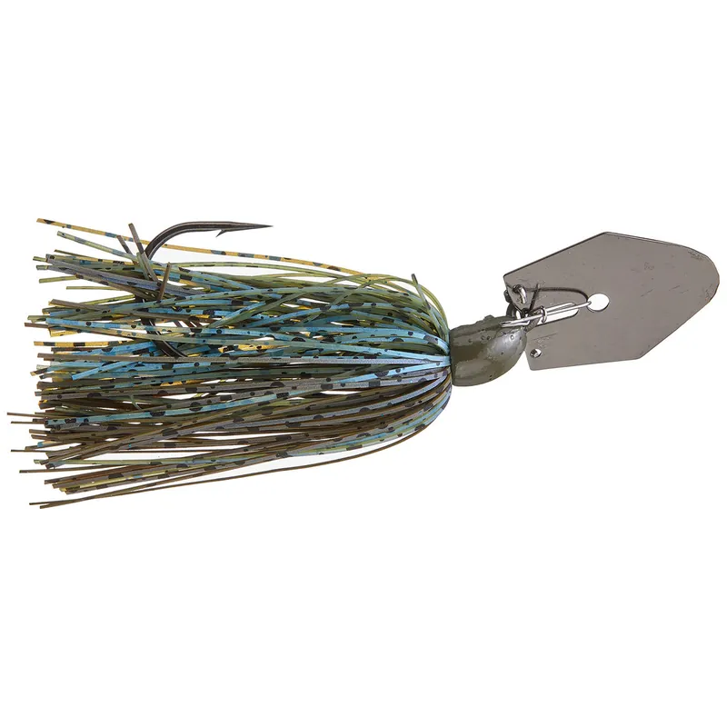 Queen Tungsten Switch Blade Vibrating Jig 1/2 Oz Bluegill Ghost