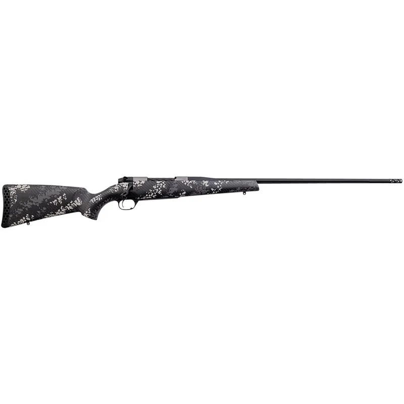 Weatherby MBT20N257WR8B Mark V Backcountry 2.0 Ti 257 Wthby Mag 3+1 26" Barrel, Graphite Black Cerakote Metal Finish, Black with Gray/White Sponge Accents Peak 44 Blacktooth Stock