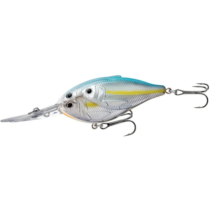 LIVETARGET Threadfin Shad 3 1/2 Metallic Pearl Blue Shad