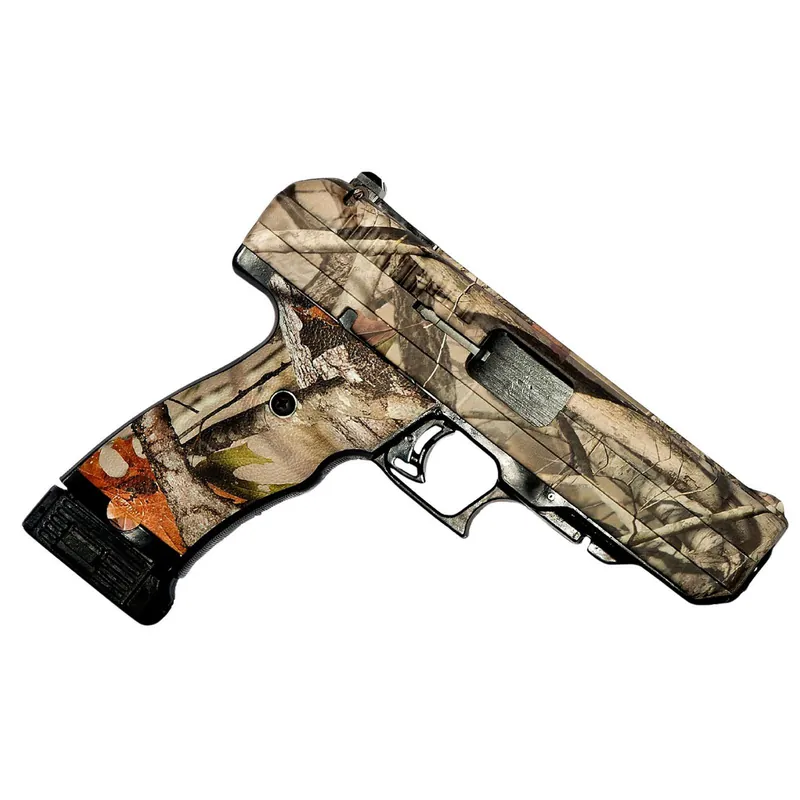 Hi-Point 34010WC JCP 40 S&W 10+1, 4.50" Black Steel Barrel, Hydro-Dipped Woodland Camo Serrated Steel Slide, Hydro-Dipped Woodland Camo Polymer Frame w/Picatinny Rail & Grip
