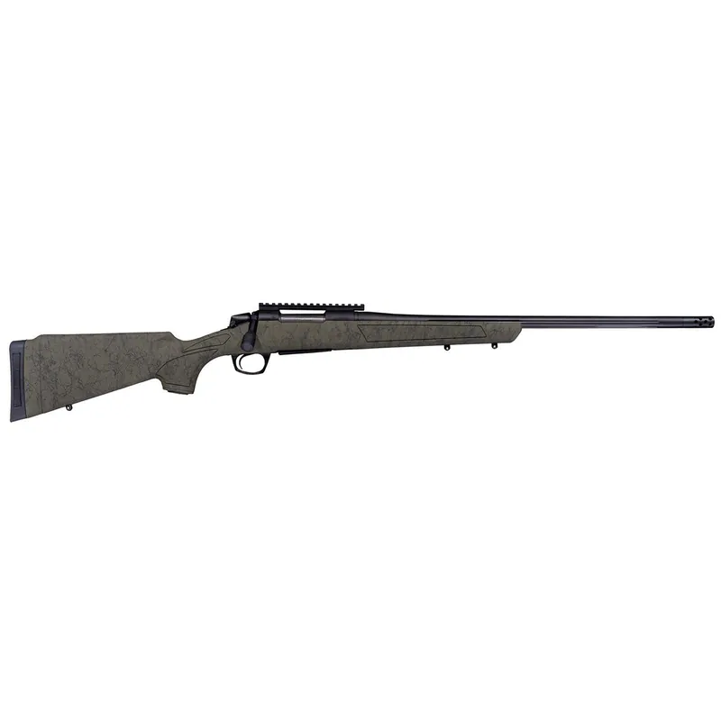 CVA CR3991G Cascade XT Full Size 300 Win Mag 4+1 24" Graphite Black Cerakote Steel Threaded Barrel, OD Green Adj w/Soft Touch Synthetic Stock