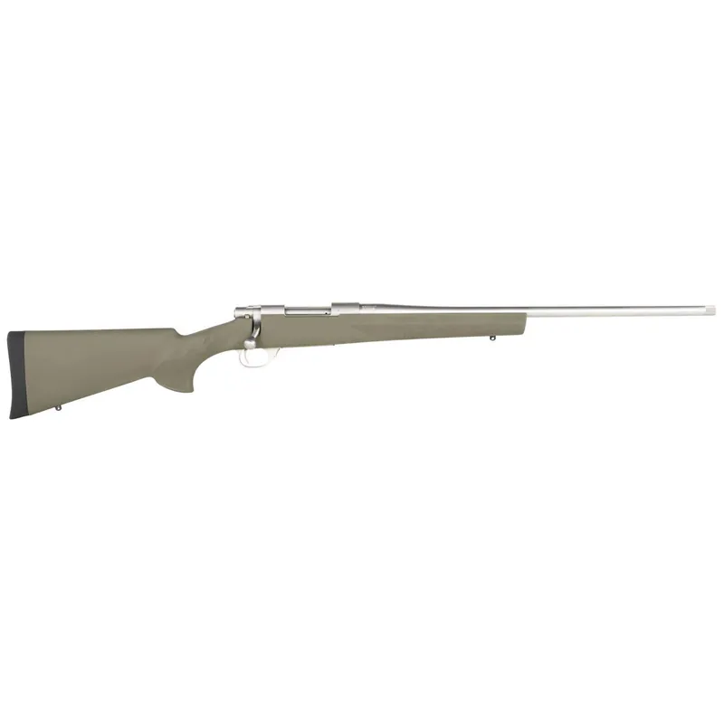 Howa HGR72513 M1500 Hogue Full Size 6.5 Creedmoor 5+1 22" Stainless Steel Threaded Barrel, Drilled & Tapped Stainless Steel Receiver, Hogue OverMolded OD Green Synthetic Stock, Right Hand