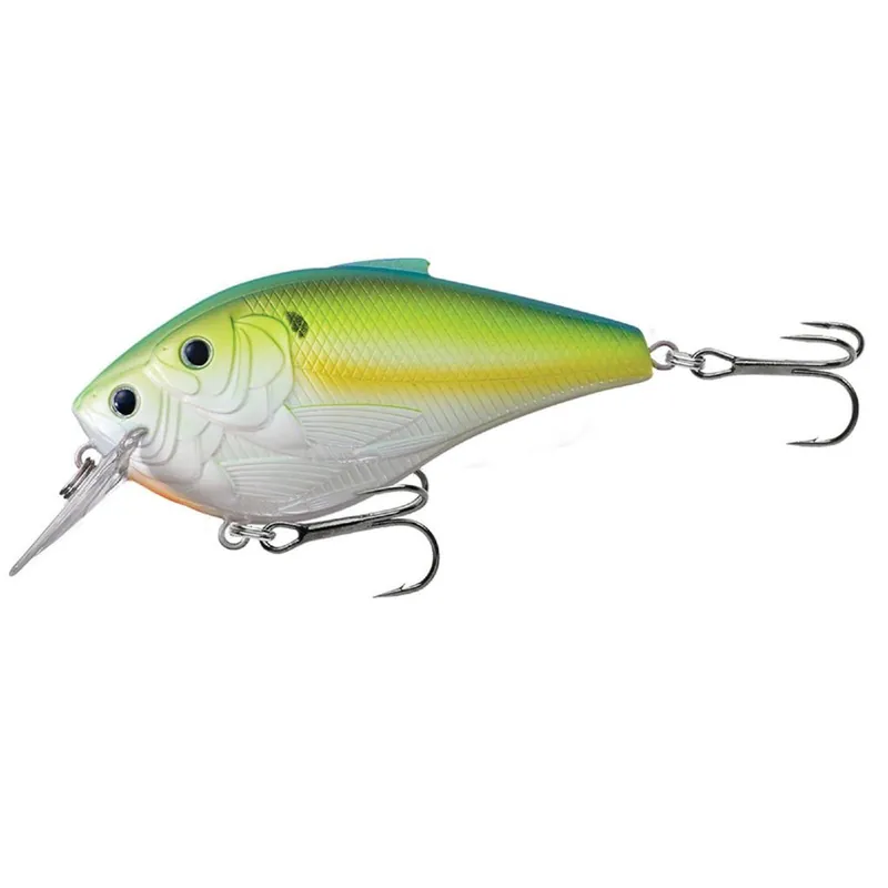 LIVETARGET Threadfin Shad 2.75" Chartreuse Pearl Blue