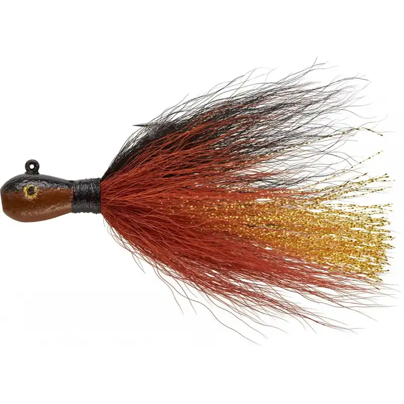 Mepps Bucktail Jig 1/2oz Black Brown