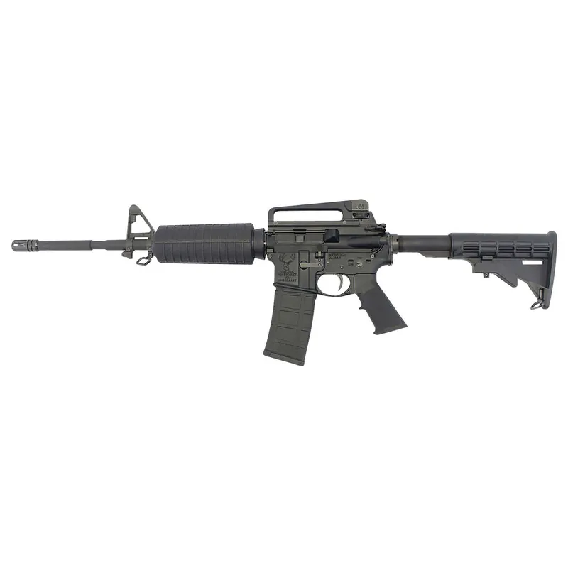 Stag Arms STAG15011111 Stag 15 M4 5.56x45mm NATO 16" 30+1 Black Phosphate Rec Black Mil-Spec 6 Position Stock Black A2 Grip Left Hand Includes A2 Carry Handle