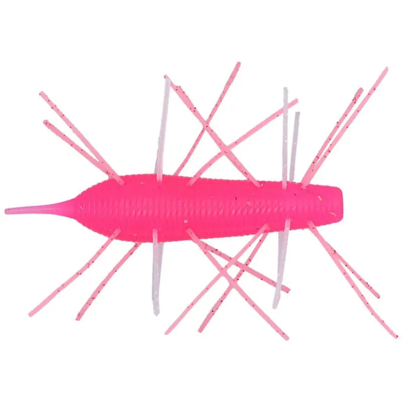 Geecrack Imo Kemushi Floating Stick Worm 1.5" 3 Pack Clear Pink