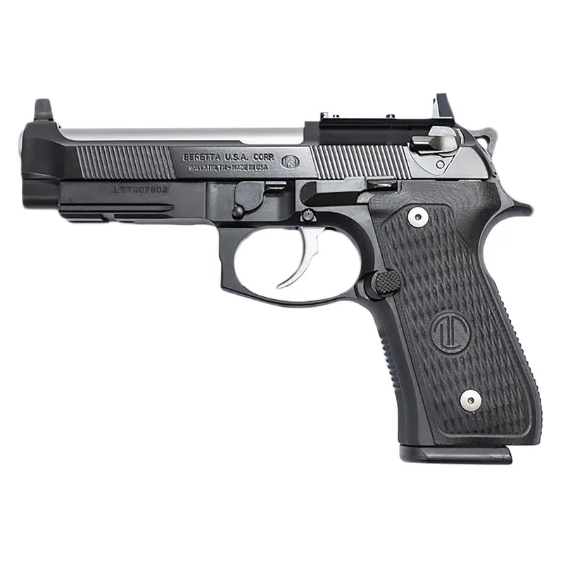 Langdon Tactical Tech LTT92TTJRR9mm Luger 5.40" Barrel, Black Serrated Optic Ready/Serrated Slide, VZ G10 Grips