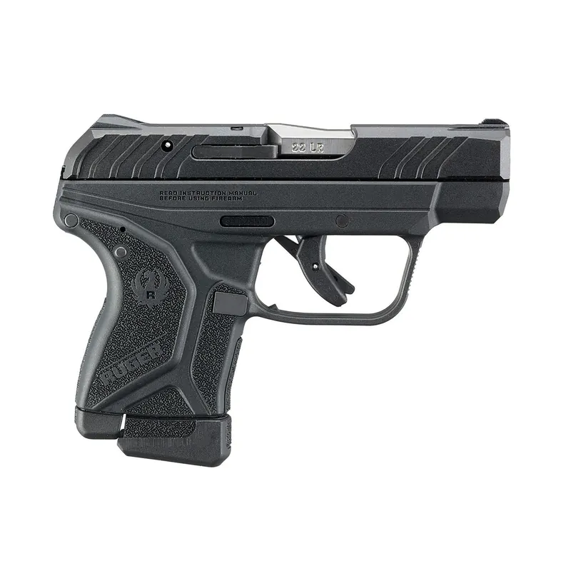 Ruger 13747 LCP II *CA Compliant 22 LR 10+1 2.75" Satin Stainless Barrel, Black Oxide Serrated Slide & Textured Polymer Frame/Grip, Lite Rack System