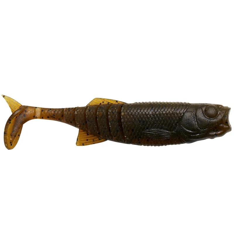 Savage Gear Ned Minnow Soft Bait 3" Green Pumpkin