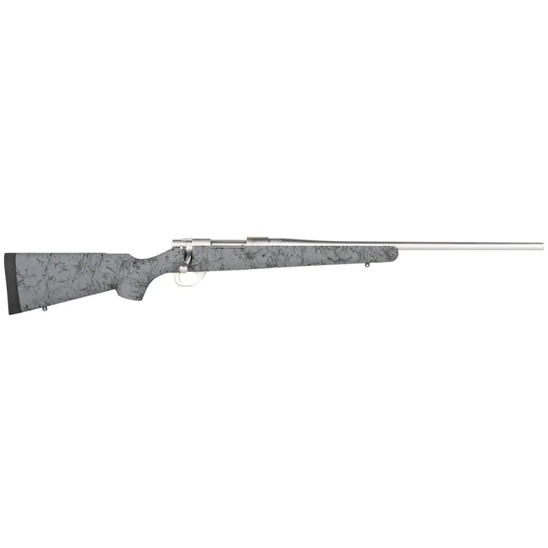 Howa HHS62511 M1500 HS Precision 6.5 Creedmoor 5+1 22", Stainless Steel Metal Finish & Gray Black Webbed Fixed HS Precision Stock
