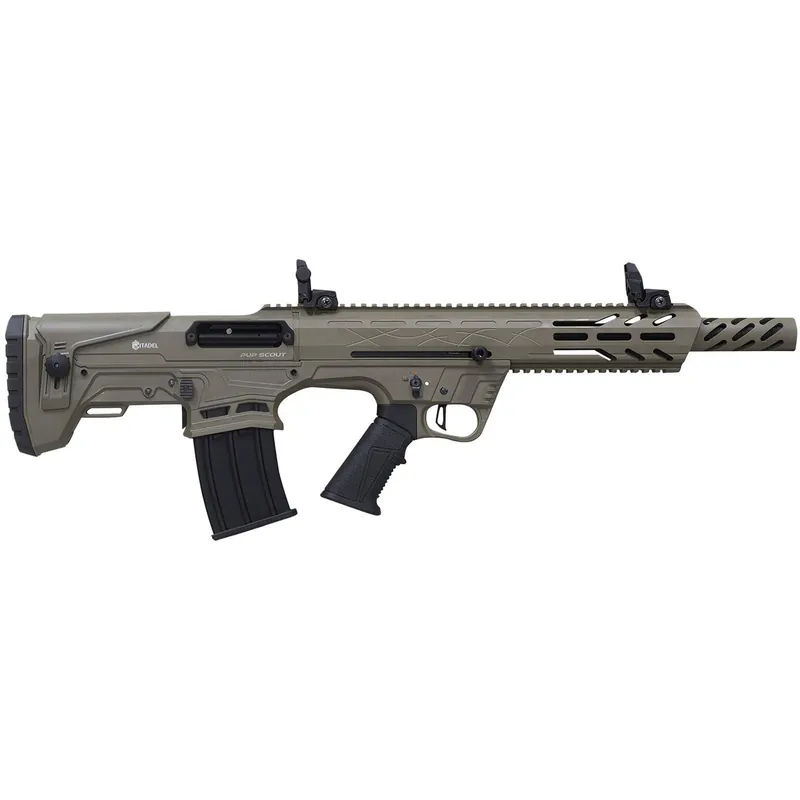 CIT FRPS1218FDE PUP SCOUT 12G 3" 18.5 5R FDE