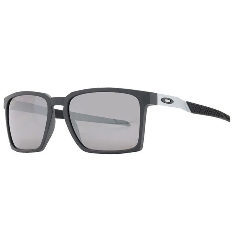 Oakley Exchange Sun Satin Black Frame Prizm Black Rectangular Lenses