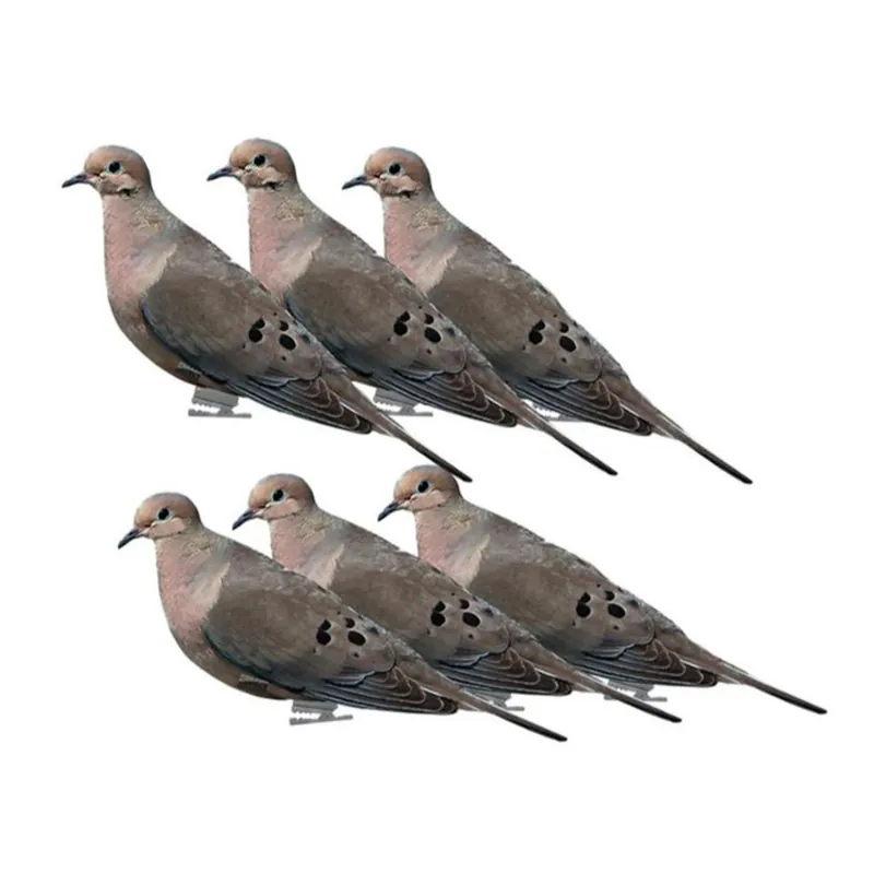 Avery Pro-Grade Dove Silhouette Decoys With Field Stakes 6 Pack