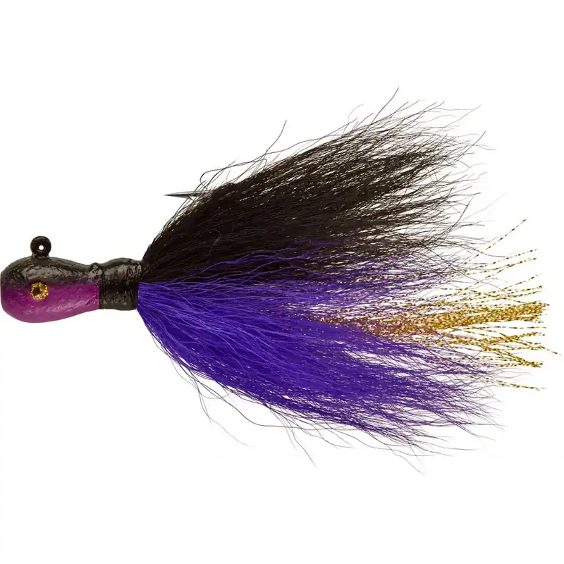 Mepps Bucktail Jig 1/8oz Black Purple