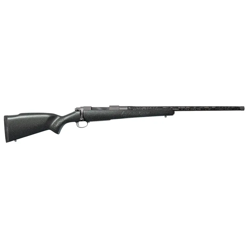 Nosler 47448 M48 Mountain Carbon 300 Win Mag 3+1 24" Carbon Fiber Wrapped Barrel, Tungsten Gray Cerakote Steel, Granite Green Mountain Hunter Stock