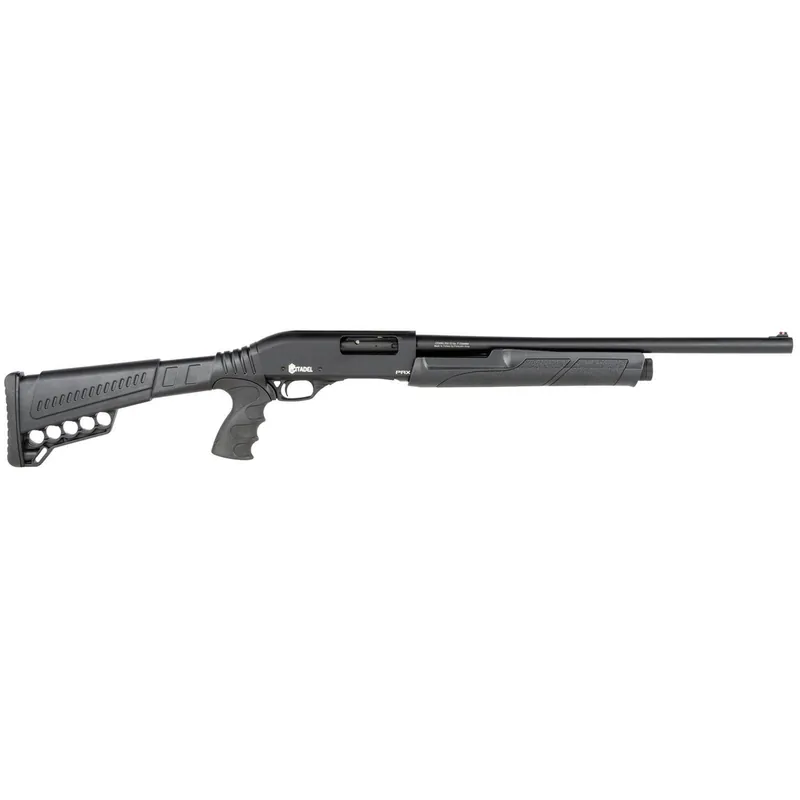 Citadel FRPAX1220 CDP Force Tactical Pump 12 Gauge 3+1 3" 20" Barrel, Matte Black Metal Finish, Synthetic Pistol Grip Stock w/Ventilated Recoil Pad