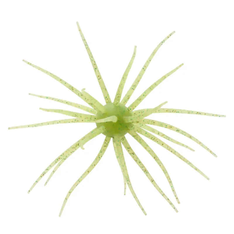 Spro COIKE 13mm Soft Creature Bait Chartreuse Green Gold Flake