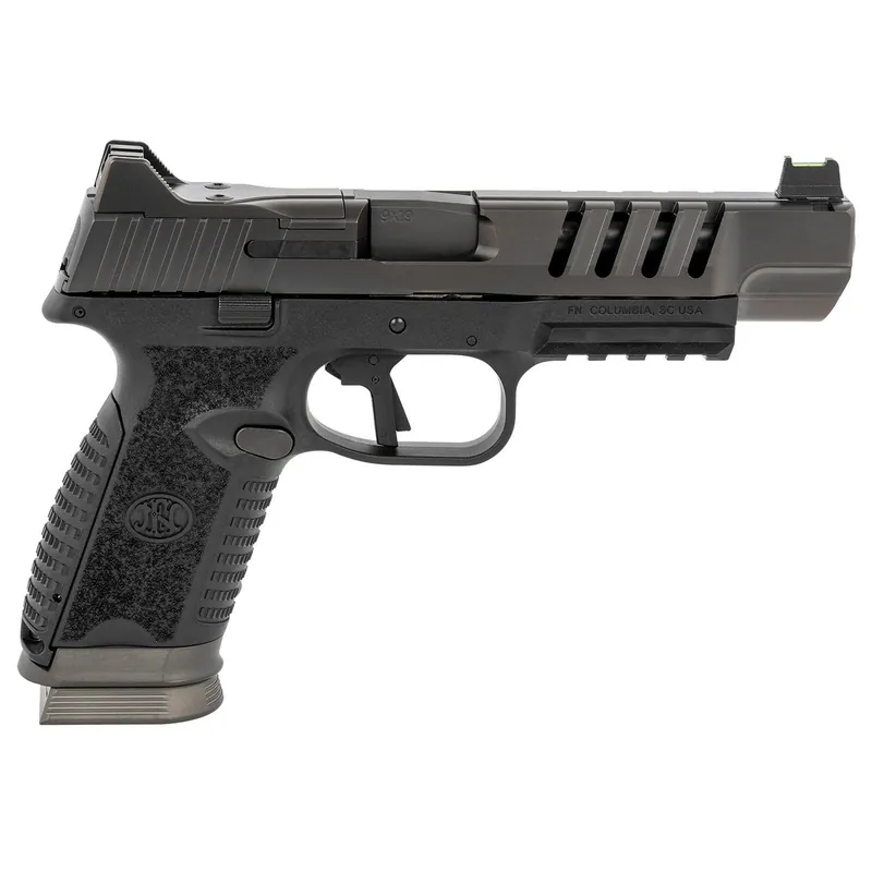 FN 66100940 509 LS Edge 9mm Luger 5" Barrel 10+1, Matte Black Polymer Frame With Mounting Rail, No Manual Safety, Optics Ready