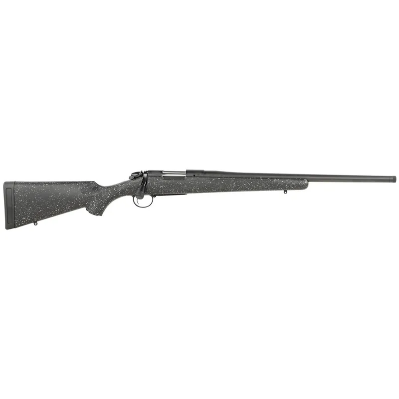 Bergara Rifles B14S504C B-14 Ridge 22-250 Rem 4+1 22" Graphite Black Cerakote Barrel, Graphite Black Cerakote Steel Receiver, Gray Speckled Black Fixed American Style Stock, Right Hand
