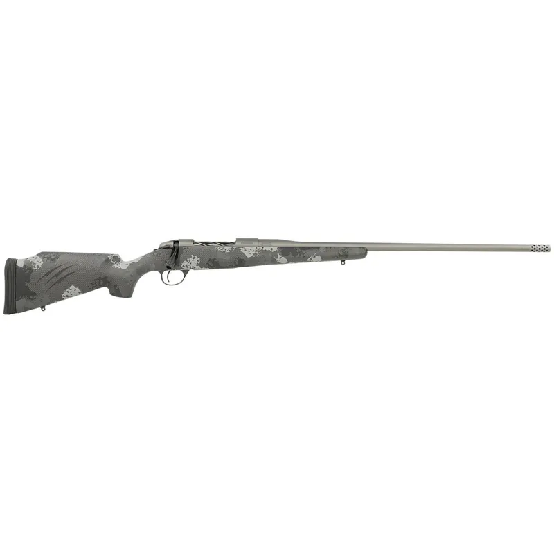 Fierce Firearms FSF7RM24TP Fury Full Size 7mm Rem Mag 3+1 24" Stainless Match Grade Barrel, Gray Cerakote Steel Drilled & Tapped Receiver, Phantom Camo Fixed Synthetic Stock, Right Hand