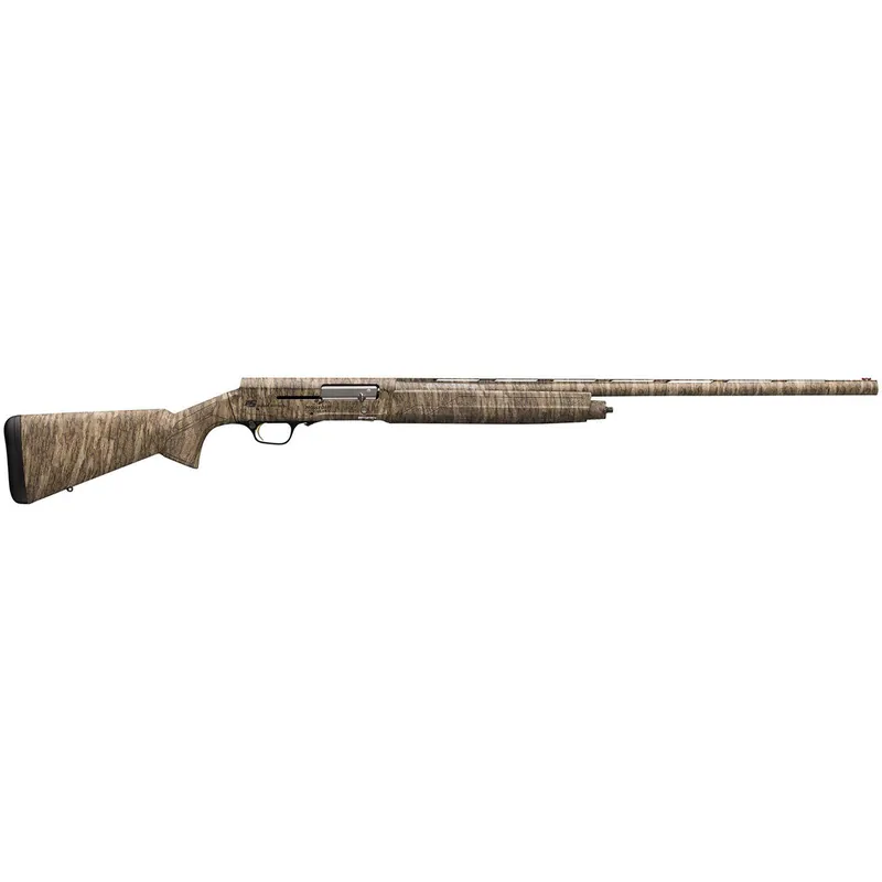 Browning 0118255004 A5 Sweet Sixteen 16 Gauge 2.75" 4+1 28", Mossy Oak Bottomland, Fiber Optic Sight, 3 Chokes Included