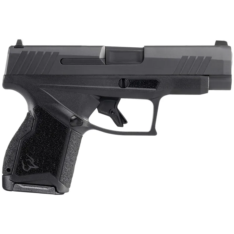 Taurus 1GX4XL94110 GX4XL Micro-Compact Frame 9mm Luger 10+1 3.70" Black DLC Steel Barrel, Black Gas Nitride Serrated Alloy Steel Slide, Black Polymer Frame & Grip, Right Hand