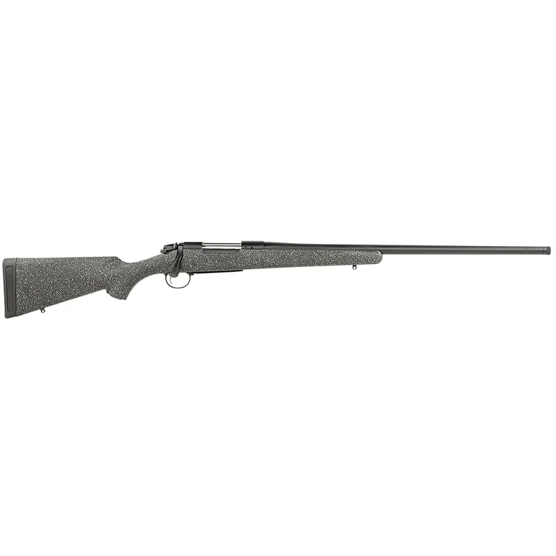 Bergara Rifles B14S503C B-14 Ridge 243 Win 4+1 22" Graphite Black Cerakote Barrel, Graphite Black Cerakote Steel Receiver, Gray Speckled Black Fixed American Style Stock, Right Hand