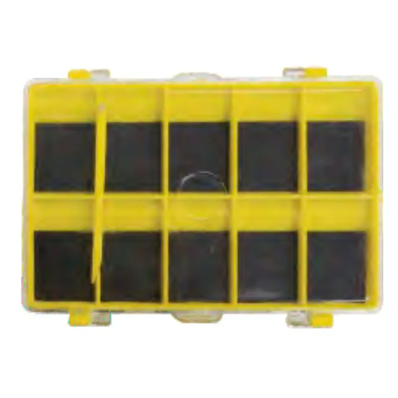 HT Enterprises Hot Bite 25 Compartmebt Double Sided Magnetic Ice Jig Box