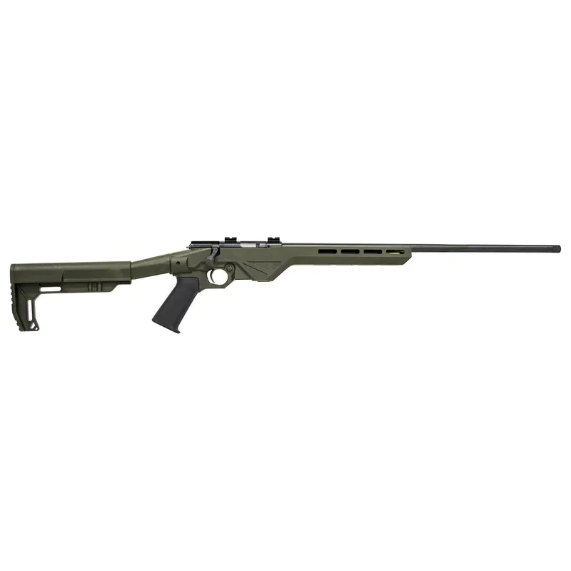 Citadel CIT22WMBLTODG Trakr 22 WMR 5+1 18" Blued Steel Barrel & Receiver, OD Green Synthetic Stock