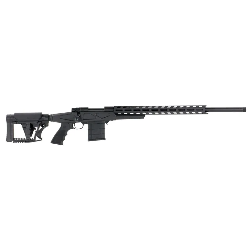 Howa HCRA73102 M1500 APC Chassis 308 Win 10+1 24" Heavy Threaded Barrel, 6 Position Luth-AR MBA-4 w/Aluminum Chassis Stock, Polymer Grip