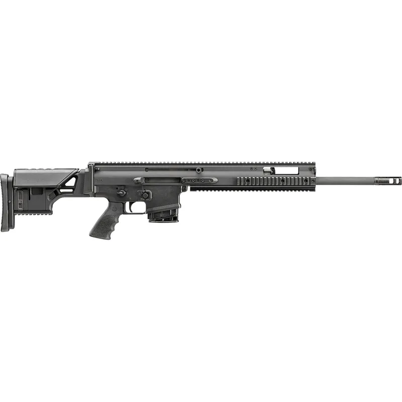 FN 381005442 SCAR 20s NRCH 7.62x51mm NATO 10+1 20" Black Steel Barrel, Black Anodized Picatinny Rail Aluminum Receiver, Black Synthetic Adjustable Stock, Black Hogue Rubber Grip