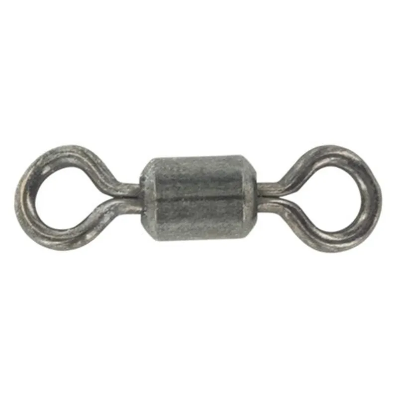 Spro Dura Slick Finish Power Swivels Silver 35 Pound Test