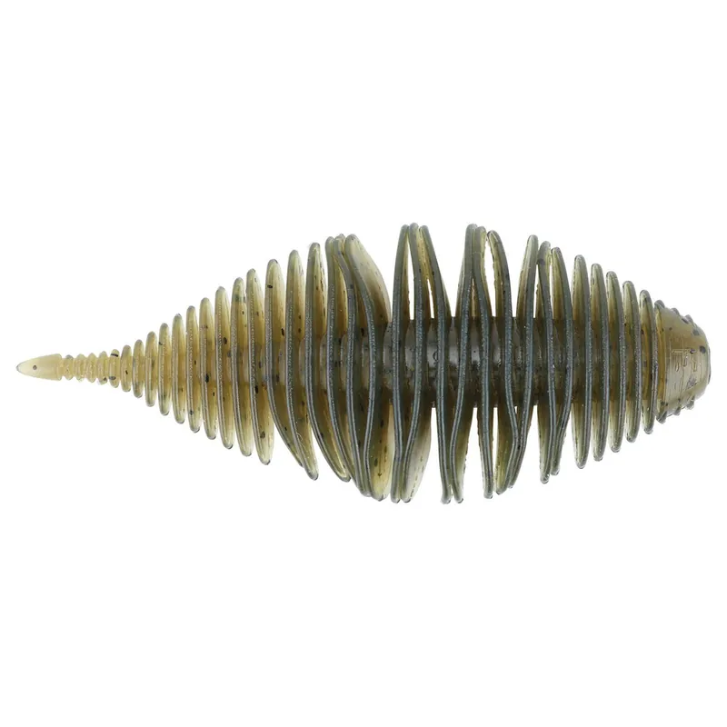 Geecrack Bellows Gill Floating Elastomer 3.8" Green Pumpkin