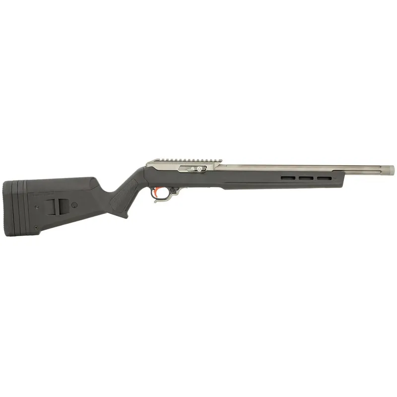 Tactical Solutions ATEGMGBMBLK X-Ring VR 22 LR 10+1 16.50" Gunmetal Gray Target Crown Barrel, Gun Metal Gray w/ Attached Scope Rail Receiver, Black Magpul X-22 Hunter Stock, Ambidextrous