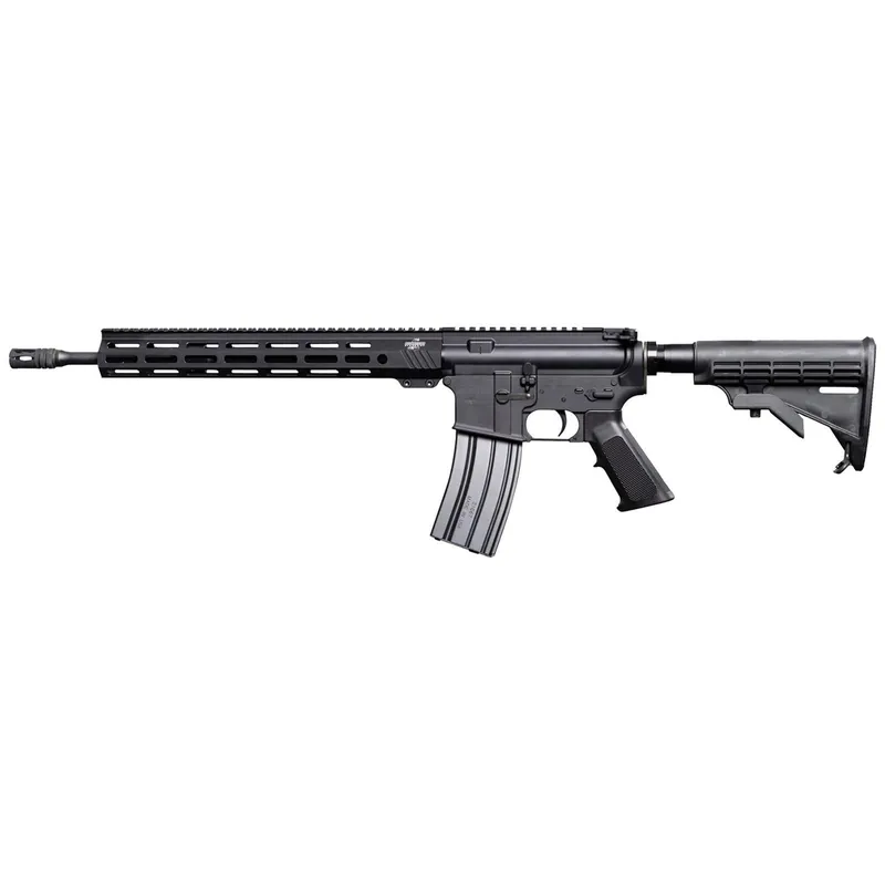 Bushmaster 0010017BLK QRC II 5.56x45mm NATO 30+1 16", Black, Collapsible Carbine Stock, A2 Grip, 14" M-LOK Handgaurd