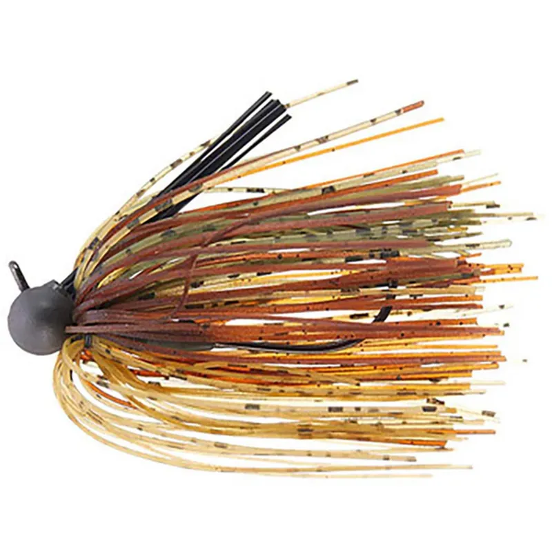 Queen Tackle Tungsten Finesse Peanut Football Jig 3/8 Oz Summer Goby