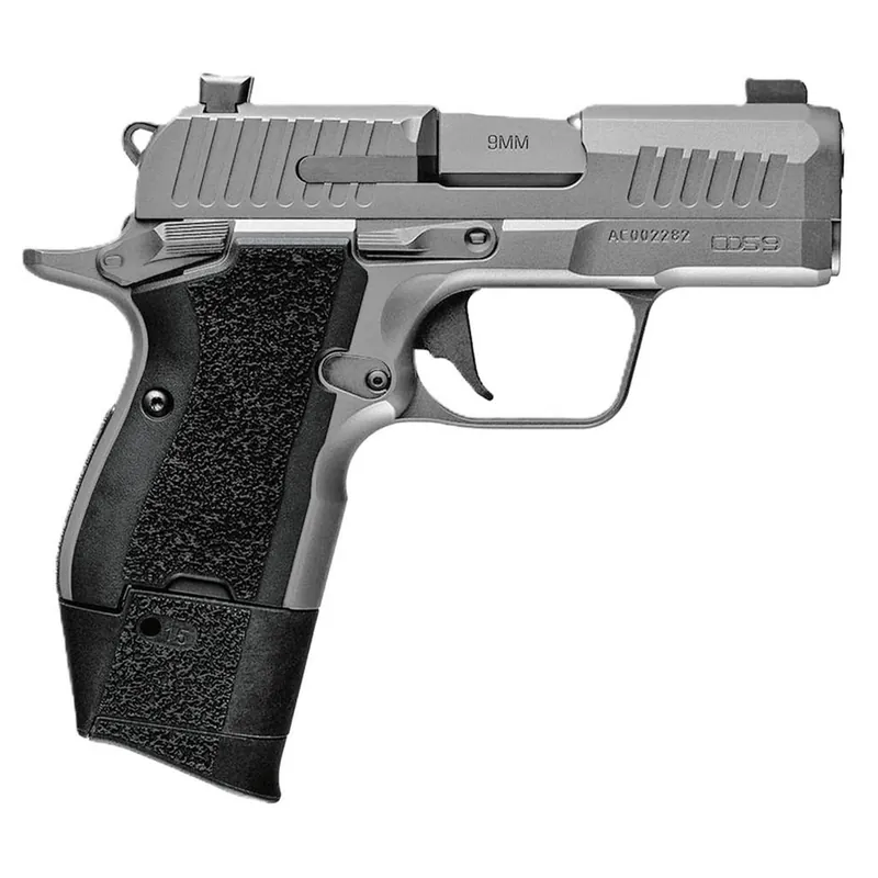 Kimber CDS9 Classic 9mm 3.64" Barrel (1) 13 rd and (1) 15 rd magazines Gray/Black