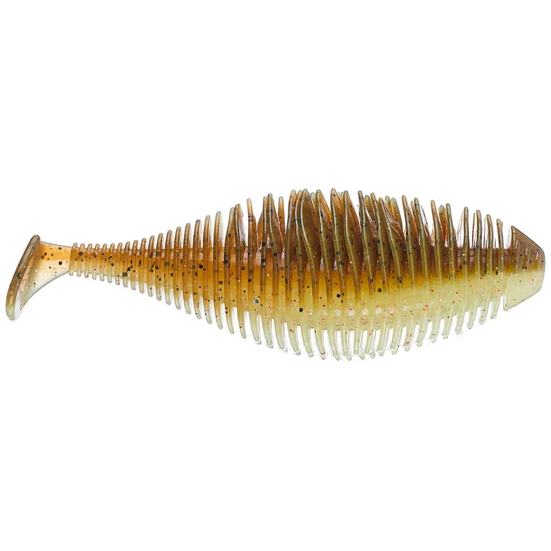 Geecrack Bellows Gill Creature Bait 4.2" 3 Pack Golden Flash Gill