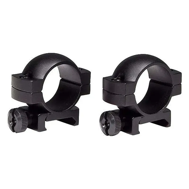Vortex 1-inch Rifle Scope Rings Low Picatinny/Weaver Mount Set of 2 Black