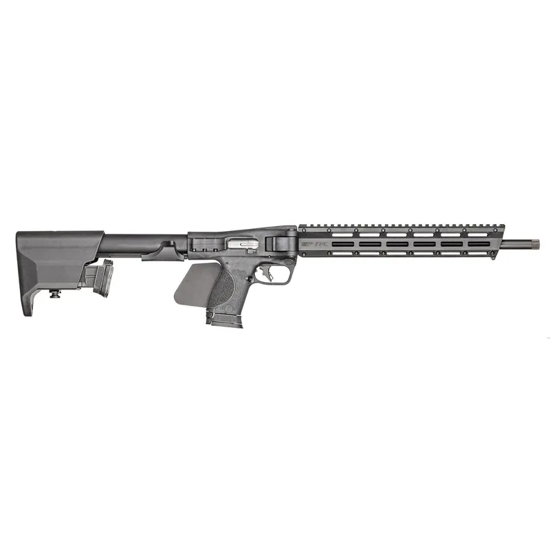 Smith & Wesson 14142 M&P FPC *CA Compliant 9mm 10+1 16.25" Black Oxide Steel Barrel Black Anodized Picatinny Rail Aluminum Receiver M-LOK Handguard Folding Black Synthetic Stock Black Backstrap Grip