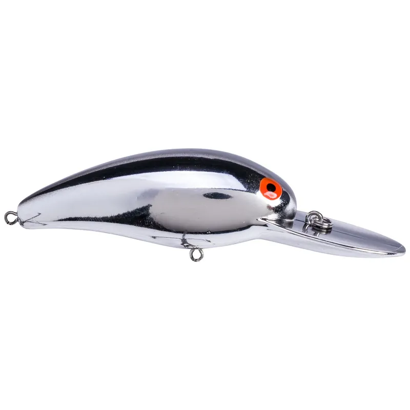 Bomber Next Gen Model 7A Crankbait 2-5/8" 1/2 oz Chrome Black Back